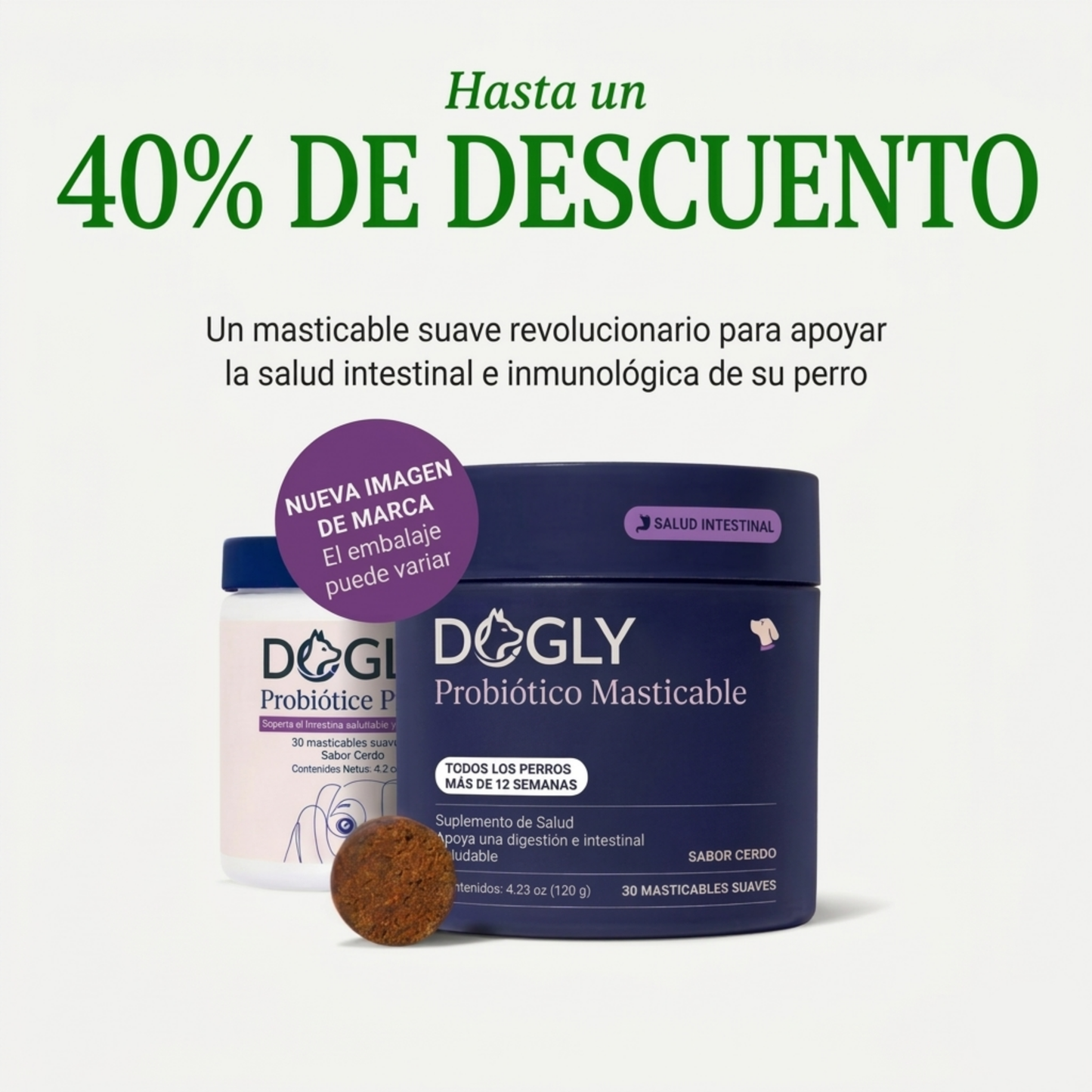 Probióticos para Perros - Digestión, Piel y Defensas